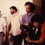 Jean-Claude Reux, center left, Ned Burgess and Armand Marco, at the camera, in 1982 - DR 