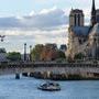Cablecam 1D and Notre Dame Cathedral on the shooting of "Red 2" - Photo ACS France 