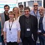 L'équipe Panavision à Cannes - De g. à d. : Betty Coquillard, Olivier Affre, Oualida Bolloc'h, Valérie Lacoste, Fabrice Gomont, (...) 