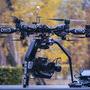 Le drone Aerigon et son équipement en stand-by - Photo Sven Vleugels 