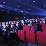 Les invités pendant la projection 3D - Photo Thales Angénieux 