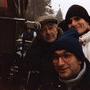Sur le tournage du "Caviar rouge", de Robert Hossein, en 1984 - Charles Henry-Montel, à la caméra, Philippe Houdart, au 1er plan, et (...) 