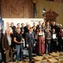 Les lauréats des Cinec Awards 2014 entourant IIse Aigner, ministre bavaroise des Affaires économiques et des Médias, de l'Energie et de la (...) 