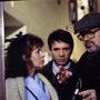 Claude Jade, Roger Miremont et Charles Bitsch sur le tournage du "Bonheur des autres", en 1990 - DR - Archives Charles Bitsch 