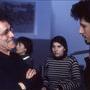 Armand Marco with students at La fémis school in the 2000s - DR 
