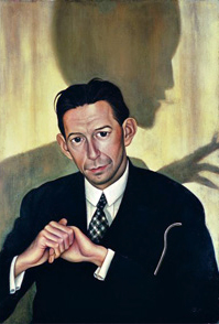 Christian Schad - <i>Portrait du D<sup class="typo_exposants">r</sup>. Haustein</i>, 1928