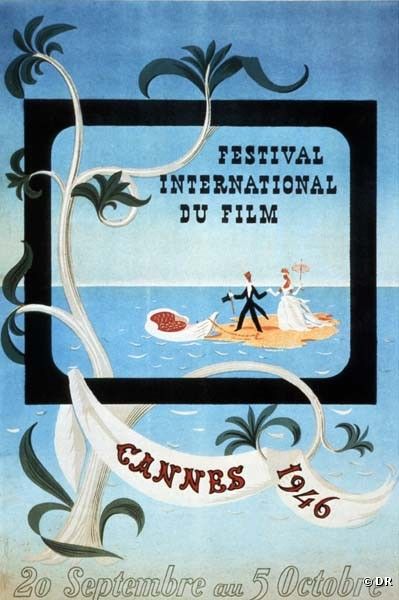 L'affiche du Festival du Film de 1946