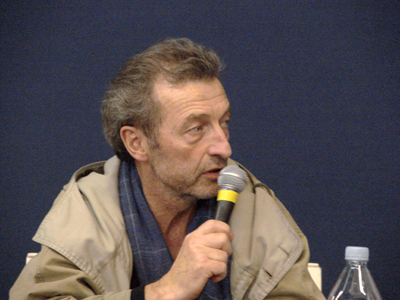 Gérard Stérin, AFC - présentant le métier de directeur de la photo lors d'une rencontre avec le public