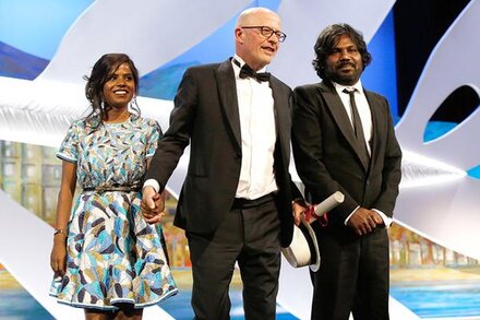 Le film "Dheepan", tourné avec une caméra Sony F55 CineAlta, remporte la Palme d'or lors du 68e Festival du film de Cannes