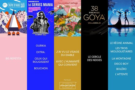 Nominations et lauréats dans les festivals de films tournés avec les moyens de Panavision France