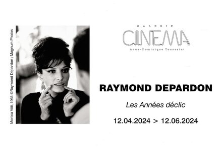 Exposition Raymond Depardon "Les Années déclic" à la Galerie Cinema