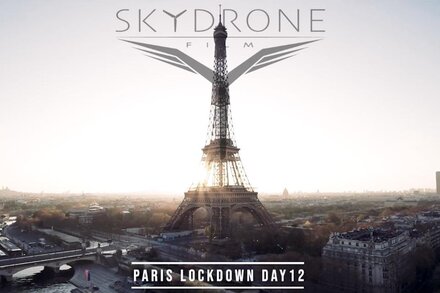 Paris confiné vu en drone L'actualité de Skydrone