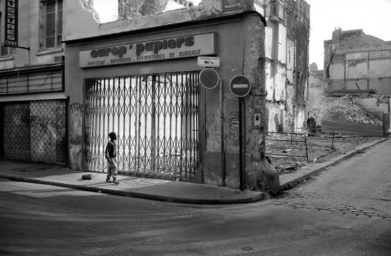 Rue de la Roquette - 1955 - Photo François Lartigue