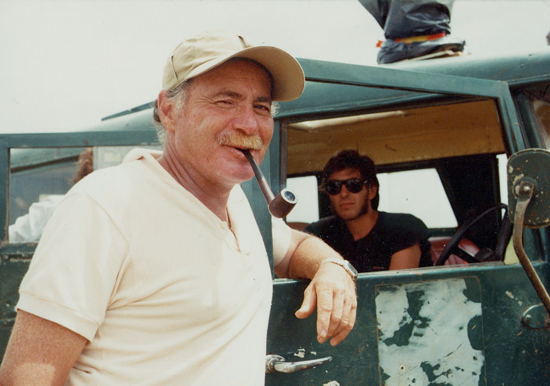 Jean Penzer - Sur le tournage de <i>L'Africain</i> de Philippe de Broca en 1983