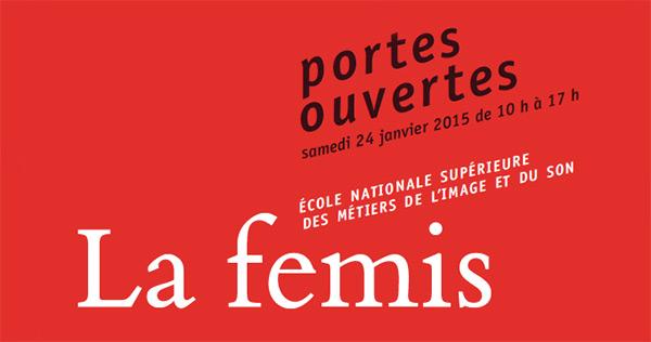 Journée "Portes ouvertes" 2015 à La fémis