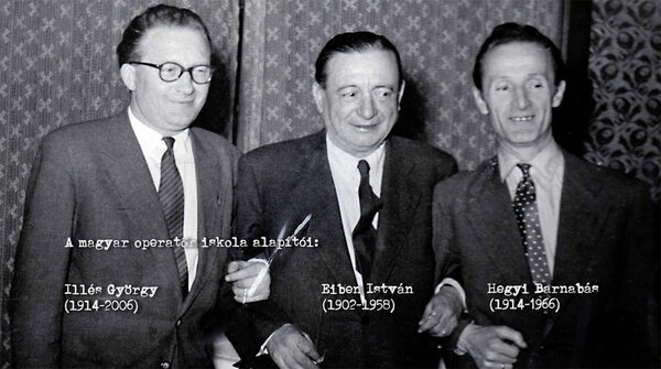 Trois maîtres de la cinématographie hongroise mais aussi trois grands pédagogues - Capture d'écran