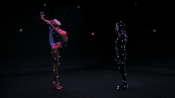 Motion Capture shot 1 - Frame from <i>Holy Motors</i>