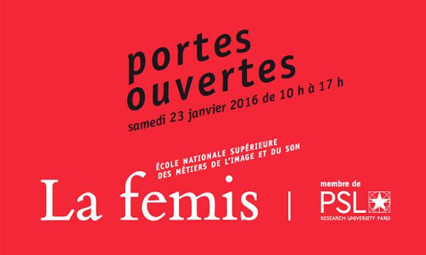 Journée portes ouvertes 2016 à La fémis