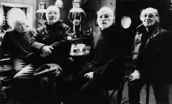 Yann Le Masson, Charles Bitsch, Jean-César Chiabaut et Pierre Lhomme en 2011 - Archives personnelles Pierre Lhomme