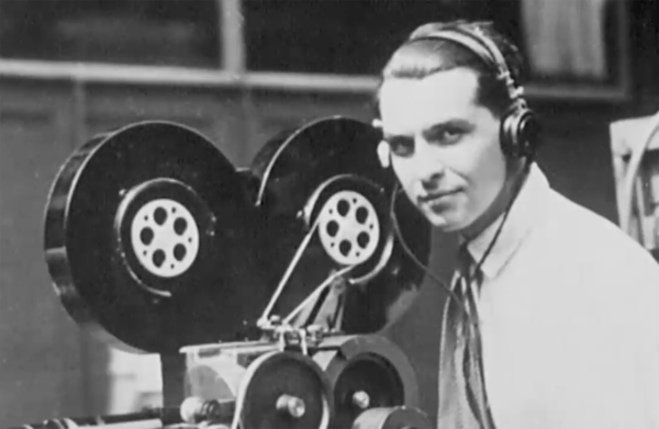 Georges Méjat, célèbre caméraman d'actualités pour la Fox Movietone News