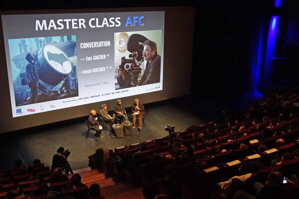 Master Class AFC : conversation avec Eric Gautier et Fabian Wagner - Photo Dominique Gentil