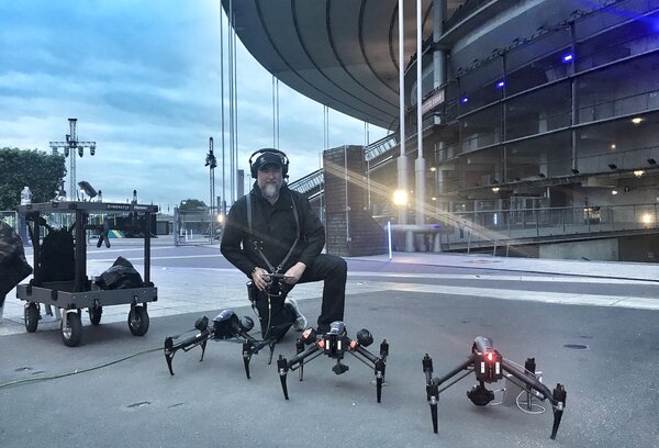 Drones légers pour tournage TV