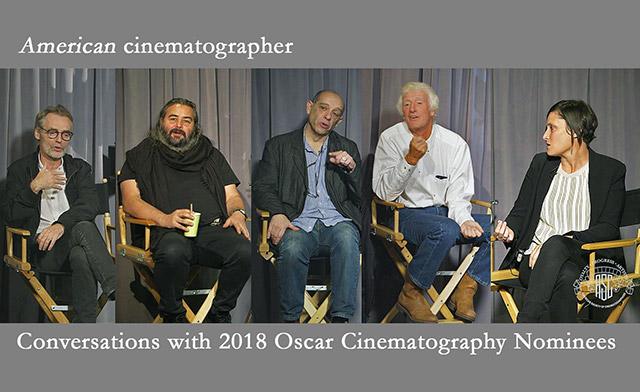 Entretiens avec les cinq directeurs de la photographie nommés aux Oscars 2018