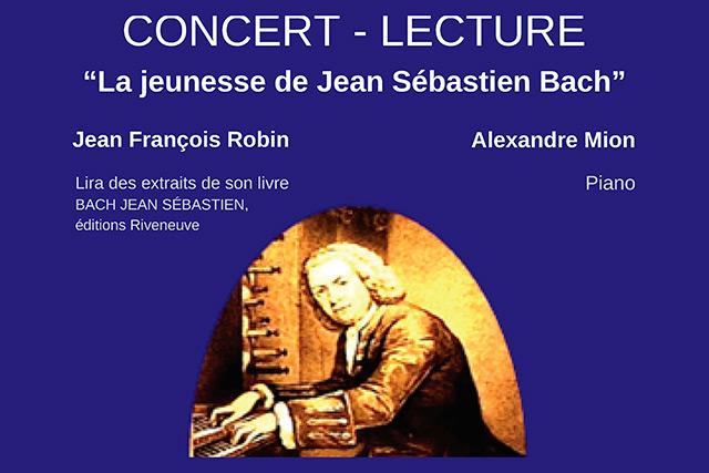 "La jeunesse de Jean Sébastien Bach", à écouter en concert-lecture