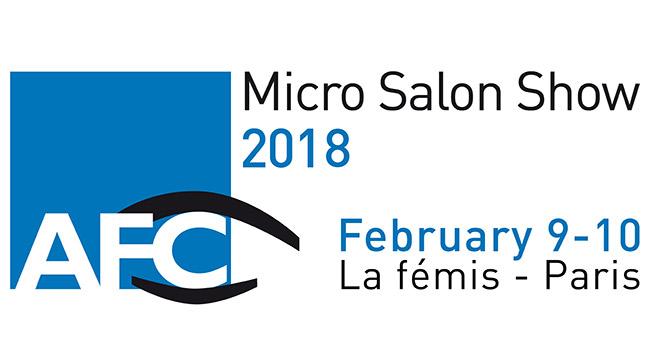 AFC Micro Salon Show 2018: Save the Dates! 9-10 February 2018