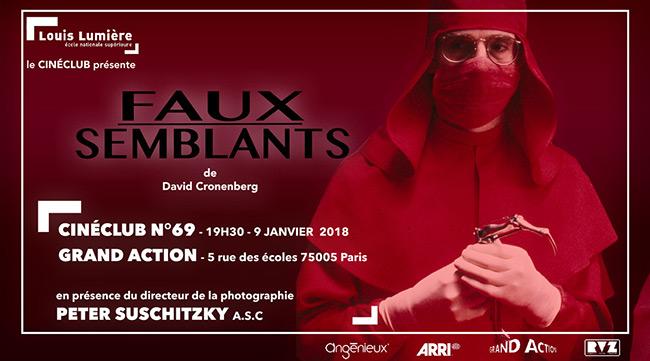 "Faux semblants", de David Cronenberg, projeté au Ciné-club de l'Ecole Louis-Lumière