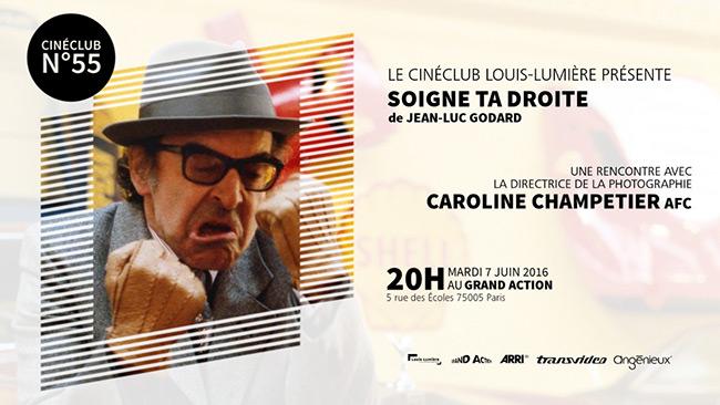 "Soigne ta droite", de Jean-Luc Godard, projeté au Ciné-club de l'Ecole Louis-Lumière