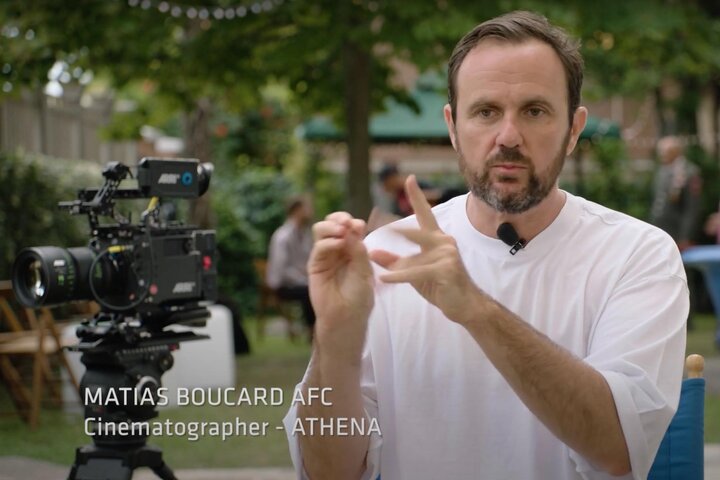 Matias Boucard, AFC, parle avec Arri du film "Athena"