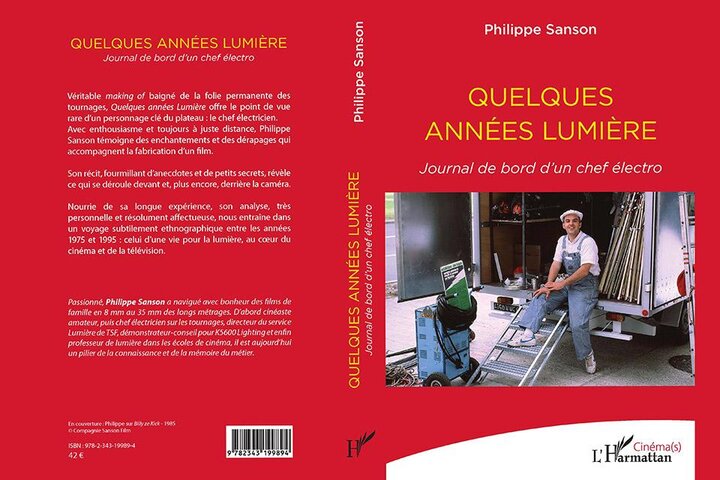 Parution de "Quelques années lumière" Un livre de Philippe Sanson
