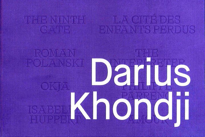 Parution de "Conversations avec Darius Khondji" Un ouvrage de Jordan Mintzer