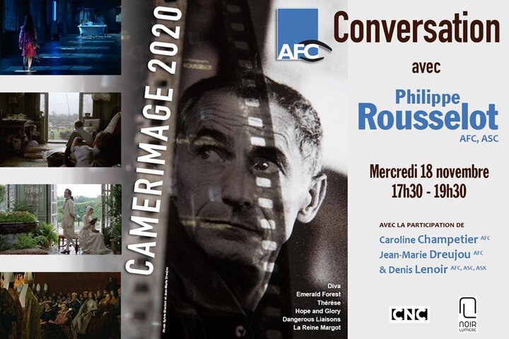 Conversation avec Philippe Rousselot, AFC, ASC Master Class virtuelle, programmée mercredi 18 novembre sur Camerimage 2020 On Line
