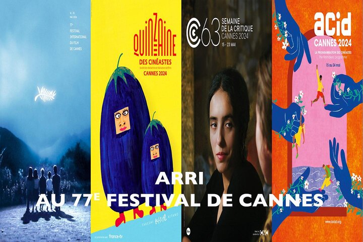 Arri au 77e Festival de Cannes