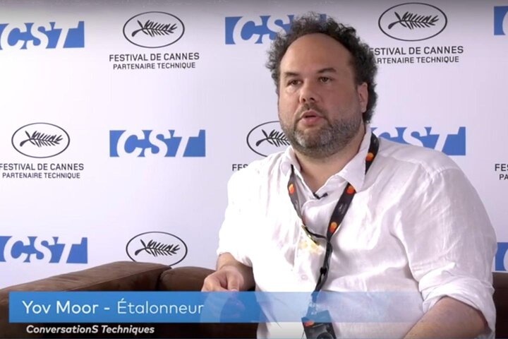 Où Yov Moor, étalonneur, parle de son travail sur "Coupez !", film de Michel Hazanavicius photographié par Jonathan Ricquebourg, AFC Une des "ConversationS Techniques" de la CST à Cannes 2022