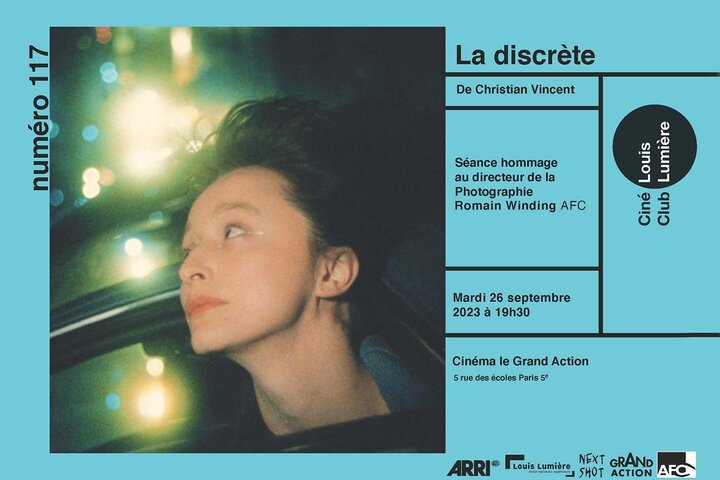 "La Discrète", de Christian Vincent, projeté au Ciné-club de Louis-Lumière En hommage à Romain Winding, AFC