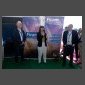 Pauline Augrain, micro en main, lors du Petit-déjeuner des Industries techniques du CNC