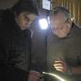 Christophe Dural et Eric Dourneau (Transpalux Bry), sur le stand Key Lite - Photo Vincent Jeannot - AFC 