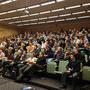 Le public attentif - Au 1er rang, entre autres, Jean-Louis Vialard, Philippe Ros, Jacques Delacoux et Julien Bernard - Photo M Galerne 