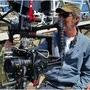 Denis Rouden sur le tournage de "Ré, week-end de pont", de Jérôme Commandeur - DR 