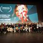 Alexandre Dino, à droite, et les lauréats et membres des équipes et du jury - Photo Pauline Maillet pour Nikon 