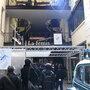 La cour éclairée par un cube Diamond d'Airstar et un Cinépar 12-18 kW de LTM - Photo Victoire Thierrée © AFC 