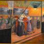 Ferdinand Loyen du Puigaudeau, "La Lanterne magique ou Le panorama du Czar à Paris", 1896 - Collection particulière © Couton Veyrac (…) 