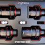Les derniers nés des Angénieux Optimo Prime annoncés le 16 juillet : 18, 24, 60 et 200 mm - Photo Jean-Noël Ferragut 