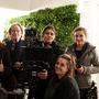 L'équipa caméra, de G à D : Naomi Amarger, Patrick Blossier, Maéva Drecq, Dorothée Guermonprez et, accroupie, Marion Peyrollaz 