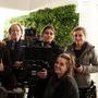 L'équipa caméra, de G à D : Naomi Amarger, Patrick Blossier, Maéva Drecq, Dorothée Guermonprez et, accroupie, Marion (...) 