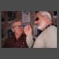 Patrick Leplat, à droite, conversant avec Jean-Noël Ferragut