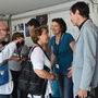 Serge Hoarau, Oualida Bolloc'h, Nathalie Durand, AFC, et Olivier Affre à Cannes 2015 - Photo : Pauline Maillet 